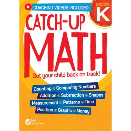Shell Education Catch-Up Math Book, Kindergarten