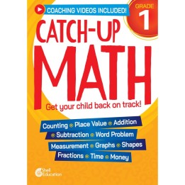 Shell Education Catch-Up Math Book, 1st Grade