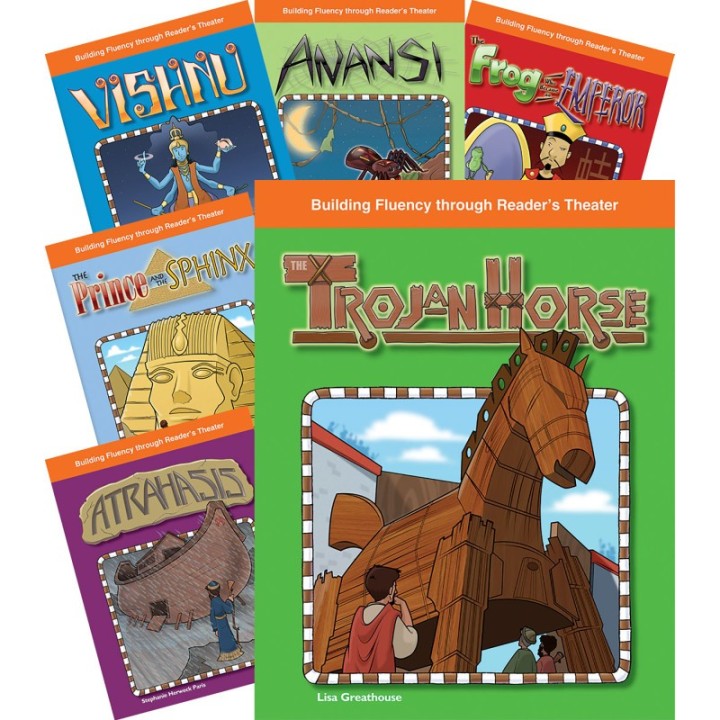 Teacher Created Materials Reader's Theater: World Myths 8-Book Set
