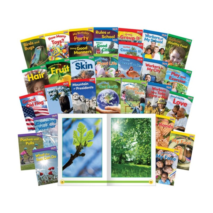 Shell Education TIME FOR KIDS® Informational Text Grade K Readers, 30-Book Set