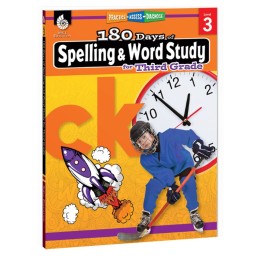 Shell Education 180 Days of Spelling and Word Study for Third Grade
