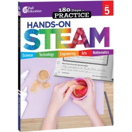 Shell Education 180 Days: Hands-On STEAM, Grade 5