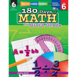 Shell Education 180 Days of Math for Sixth Grade