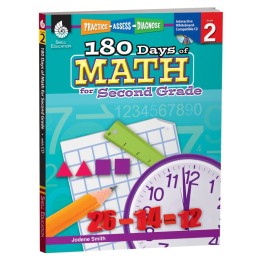 Shell Education 180 Days of Math for Second Grade