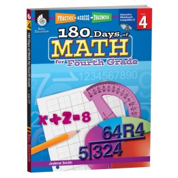 Shell Education 180 Days of Math for Fourth Grade