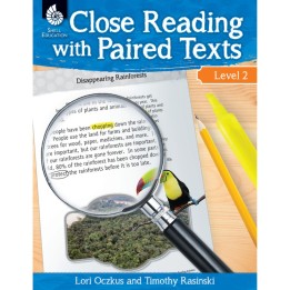 Shell Education Close Reading with Paired Texts Book, Level 2