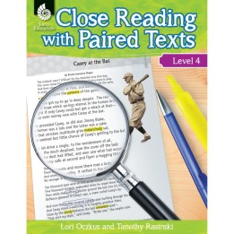 Shell Education Close Reading with Paired Texts Book, Level 4
