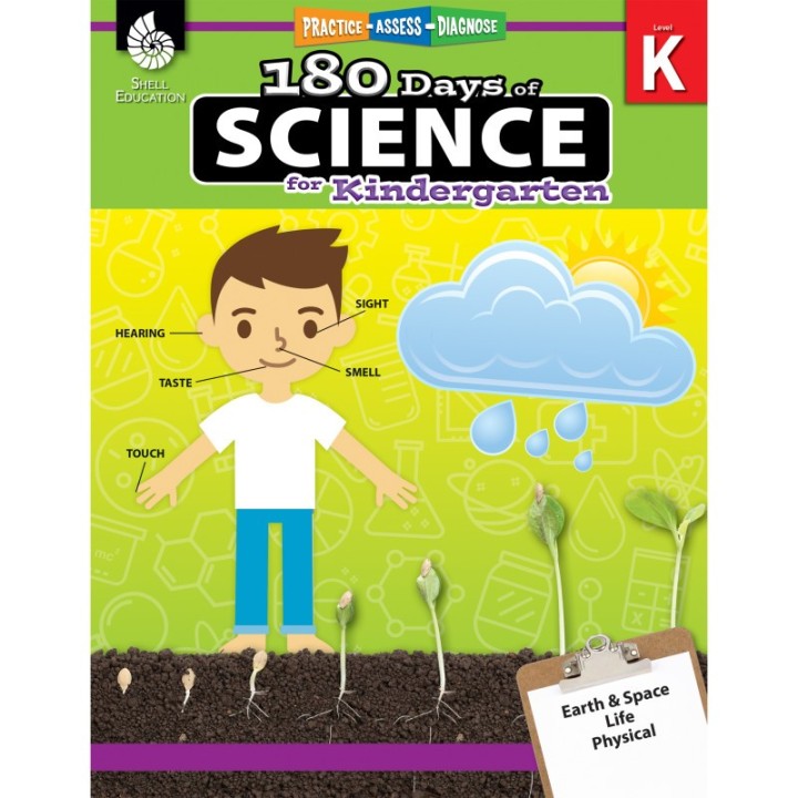 Shell Education 180 Days of Science for Kindergarten