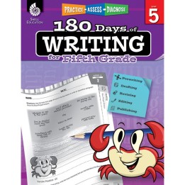 Shell Education 180 Days of Writing for Fifth Grade
