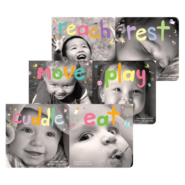 Free Spirit Publishing Happy Healthy Baby Board Books, Set of 6, English