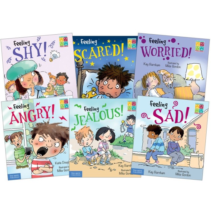 Free Spirit Publishing Everyday Feelings, 6-Book Set