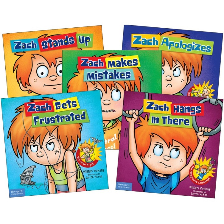 Free Spirit Publishing Zack Rules, 5-Book Set
