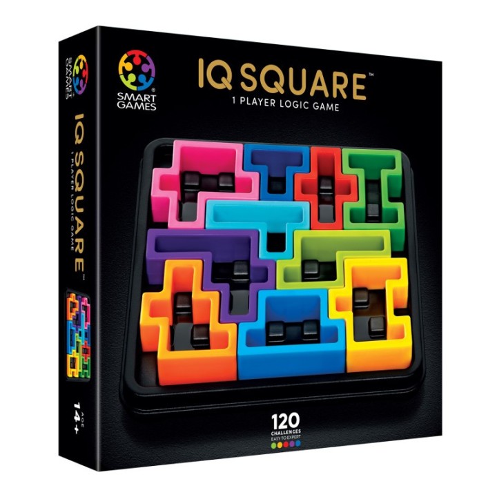 SmartGames® IQ Deluxe: Square 1 Player Logic Game