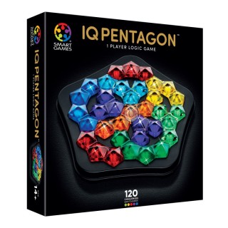 SmartGames® IQ Deluxe: Pentagon 1 Player Logic Game
