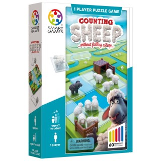 SmartGames® Counting Sheep 1 Player Puzzle Game