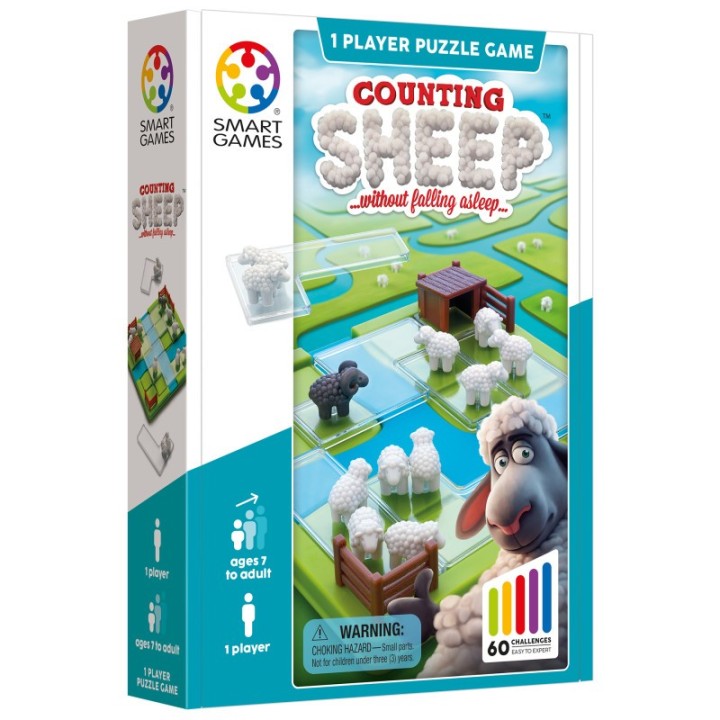 SmartGames® Counting Sheep 1 Player Puzzle Game