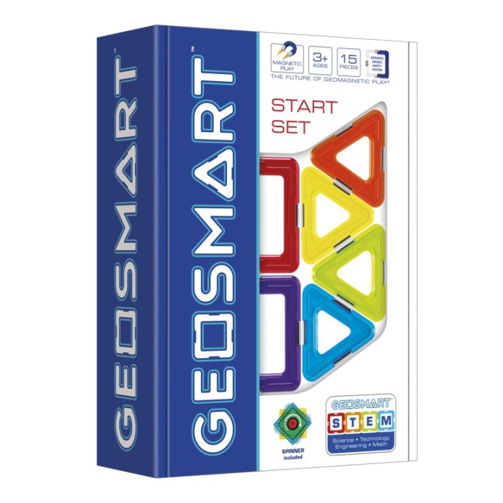 GeoSmart™ Magnetic Construction Start Set, 15 Pieces