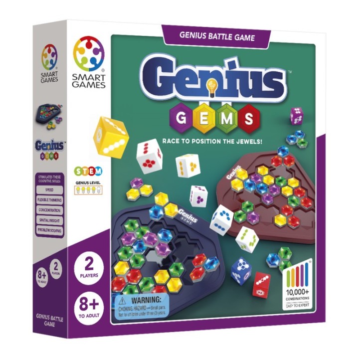 SmartGames® Genius Gems Genius Battle Game