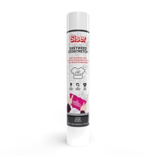 SISER Easyweed Ecostretch HTV Heat Transfer Vinyl, 60", White