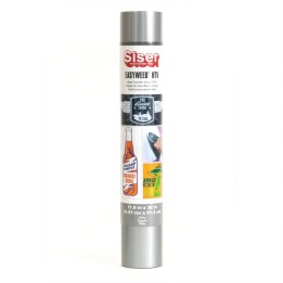 SISER Easyweed HTV Heat Transfer Vinyl, 36", Silver