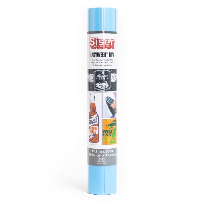 SISER Easyweed HTV Heat Transfer Vinyl, 36", Pale Blue