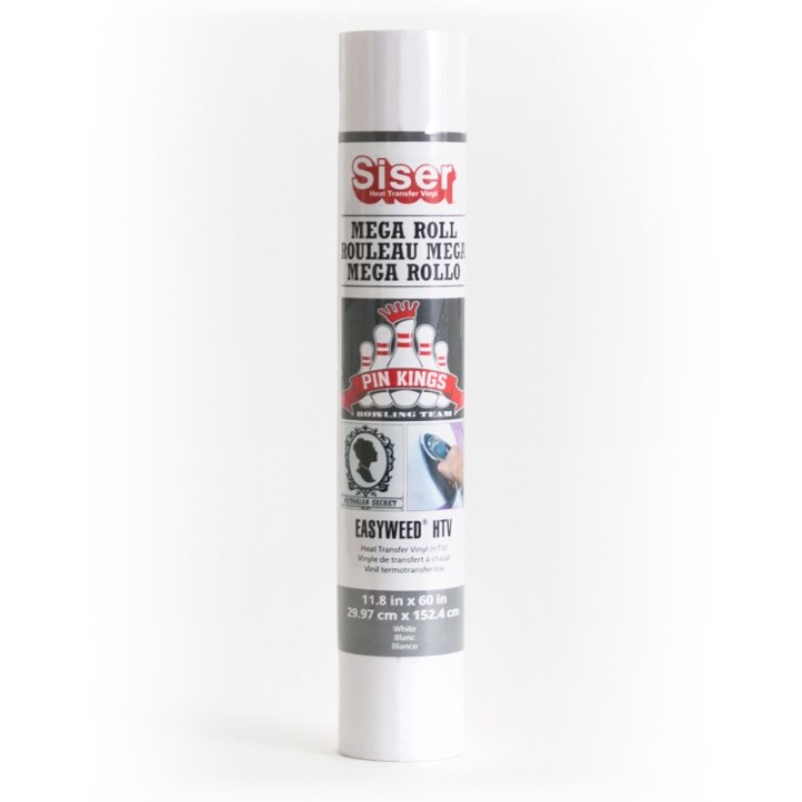 SISER Easyweed HTV Heat Transfer Vinyl, 60", White