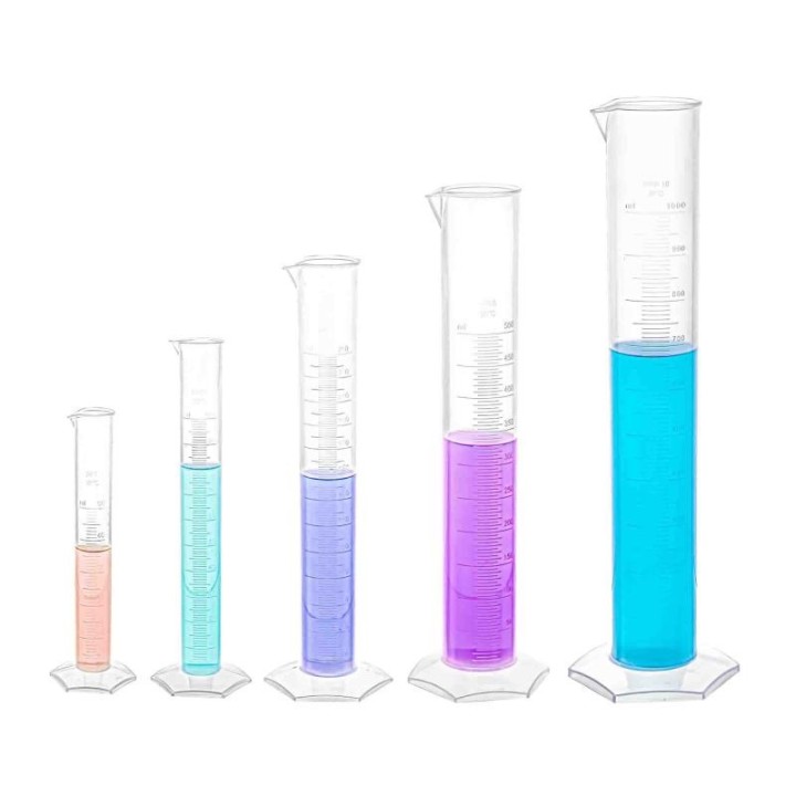 Supertek® Measuring Cylinders, Set of 5