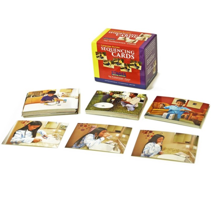 Stages Learning Materials Language Builder® Picture Cards, Sequencing Cards