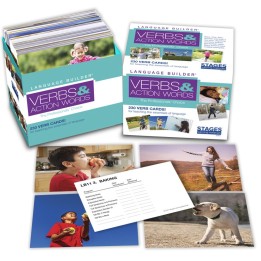Stages Learning Materials Language Builder® Picture Cards, Verbs