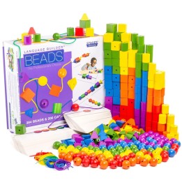 Stages Learning Materials Language Builder® Stringing Beads, Classroom Set of 384