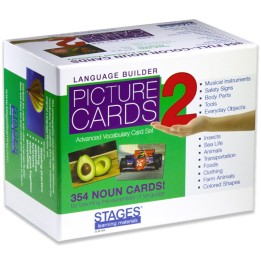 Stages Learning Materials Language Builder® Picture Cards, Nouns Set 2