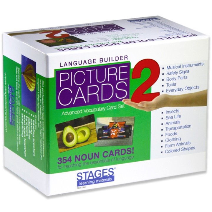 Stages Learning Materials Language Builder® Picture Cards, Nouns Set 2