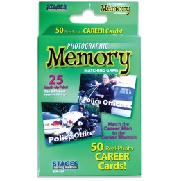 Stages Learning Materials Photographic Memory Matching Game, Careers