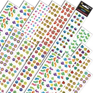 Sandylion Jumbo Variety Assortment Sticker, Pack of 980