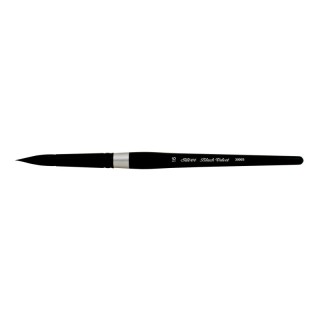 Silver Brush Black Velvet® Brush, Round, Size 16