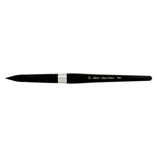 Silver Brush Black Velvet® Brush, Round, Size 20