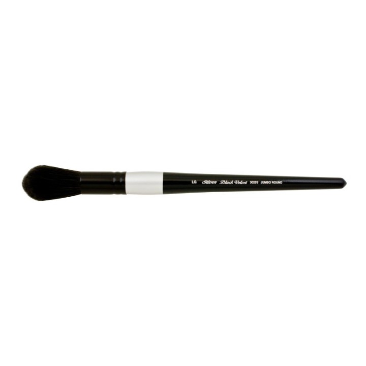 Silver Brush Black Velvet® Brush, Jumbo Round, Size L