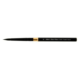 Silver Brush Black Velvet® Voyage™ Travel Round Brush, Size 8