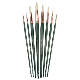 Silver Brush Grand Prix All Rounds, 8 Brushes