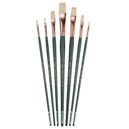 Silver Brush Grand Prix All Flats, 7 Brushes