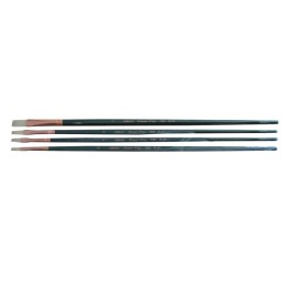 Silver Brush Grand Prix Small Flats, 4 Brushes