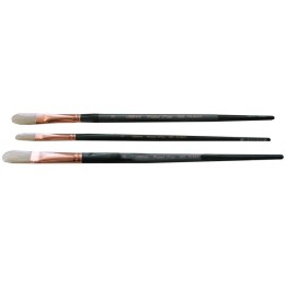 Silver Brush Grand Prix Large Filberts, 4 Brushes
