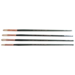 Silver Brush Grand Prix Large Multilength Filberts, 4 Brushes