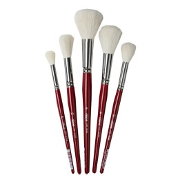 Silver Brush Silver Mops Round White, 5 Brushes