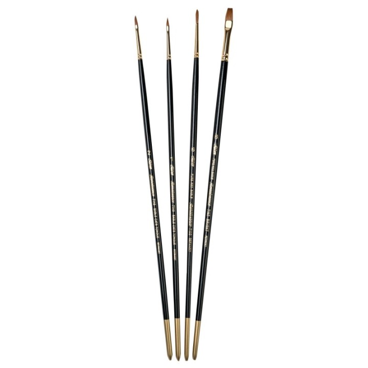 Silver Brush Renaissance Small, 4 Brushes