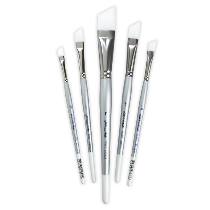 Silver Brush Silverwhite Angles, 5 Brushes