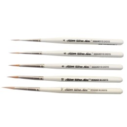 Silver Brush Ultra Mini Designer Rounds, 7 Brushes