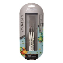 Silver Brush Ultra Mini® Tight Spot, 3 Brushes