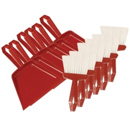 S.M. Arnold, Inc. Dust Pan & Whisk Broom Set, Pack of 6