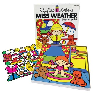 Colorforms® My First Colorforms® Miss Weather Dress Up Set